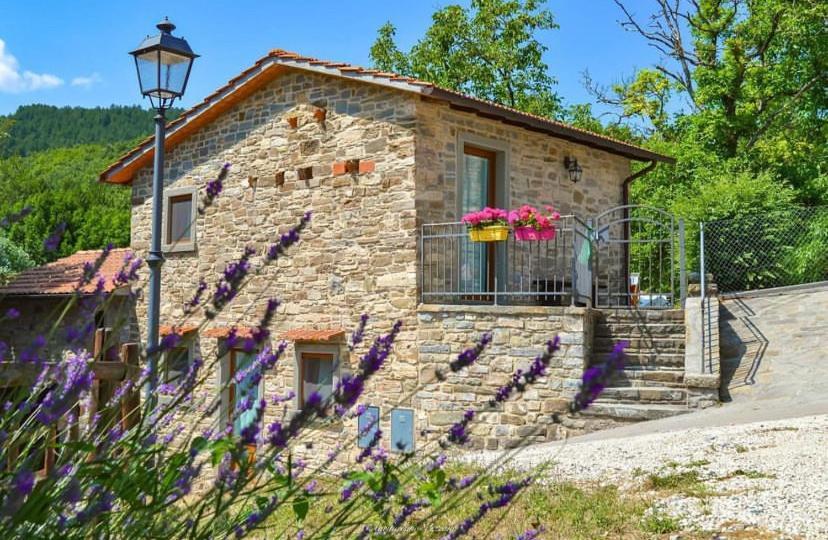 Agriturismo Vezzano Chiusi della Verna Kültér fotó