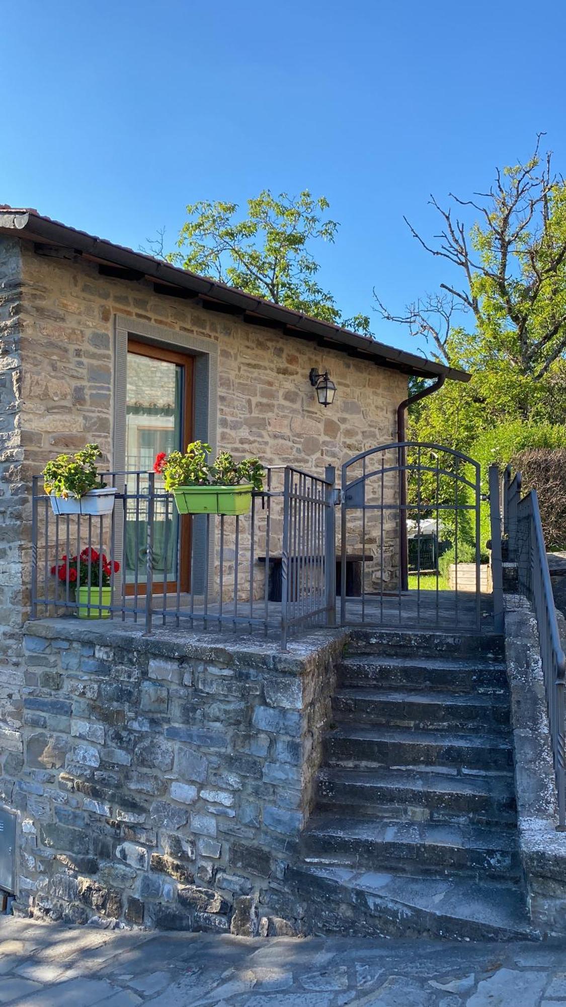 Agriturismo Vezzano Chiusi della Verna Kültér fotó