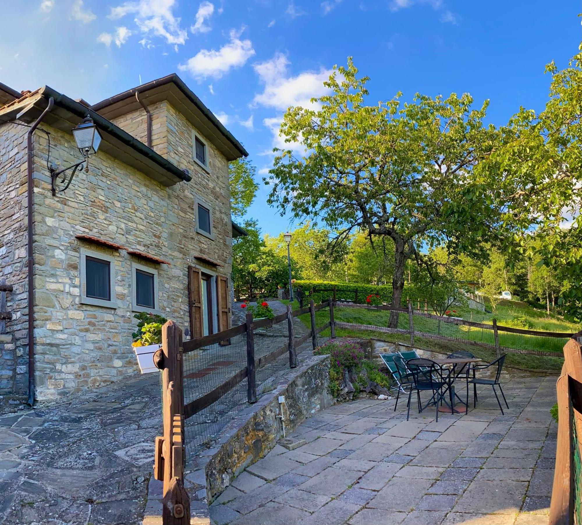 Agriturismo Vezzano Chiusi della Verna Kültér fotó
